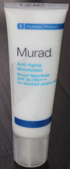Murad Anti-Aging Moisturizer SPF 30 for blemish prone skin